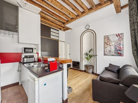 Charmant Studio Bis avec Mezzanine – Bail Civil – 14 Rue Saint-Sauveur, 75002 Paris - Photo 4