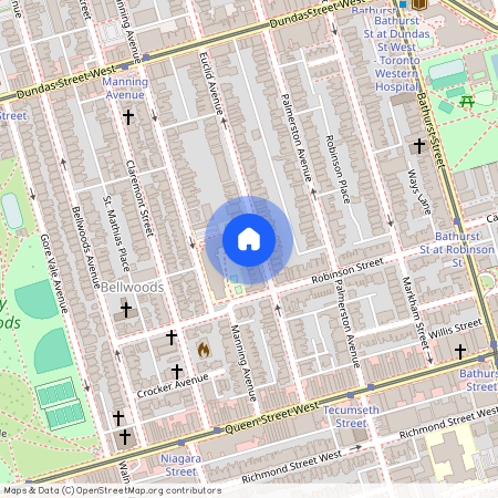 90 Euclid Avenue Unit# Basement, Toronto