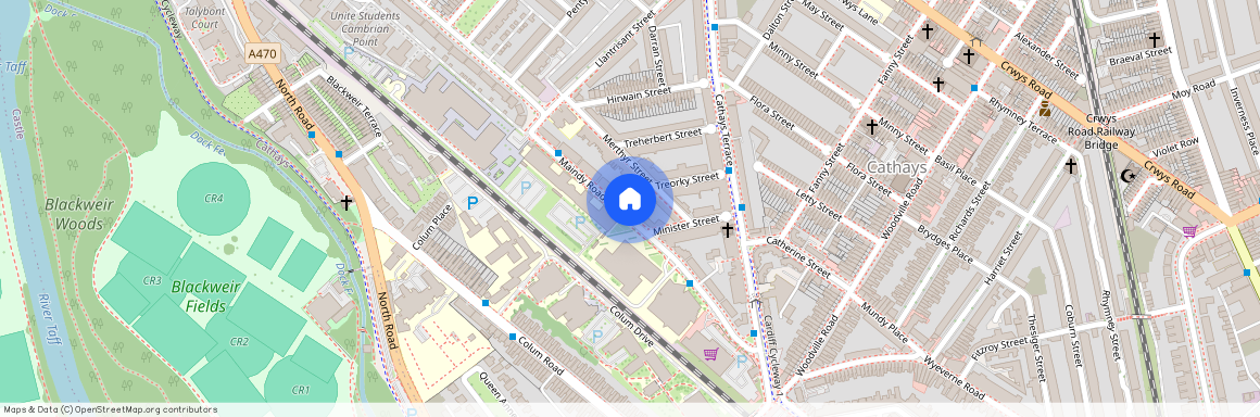 Maindy Road, CF24 4HQ, Cathays