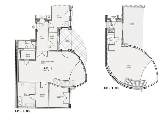 Exklusive Neubau 3 Zimmer Wohnung in Dambach - Photo 1