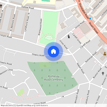 Great Downs, 2B Downs Road, Luton, Bedfordshire, LU1 1QD