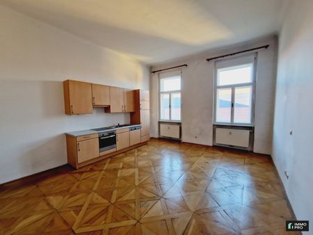 Ein-Zimmer-Wohnung - ab sofort - zu vermieten! Nahe Hauptbahnhof aber in ruhiger Seitengasse gelegen! - Photo 2