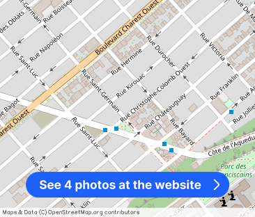 Beau 4 1/2 au Centre-ville, quartier St-Sauveur à Québec - Photo 1