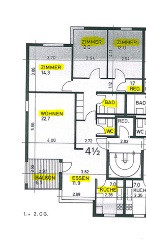 Schöne 4.5-Zimmerwohnung an zentraler Lage - Foto 3
