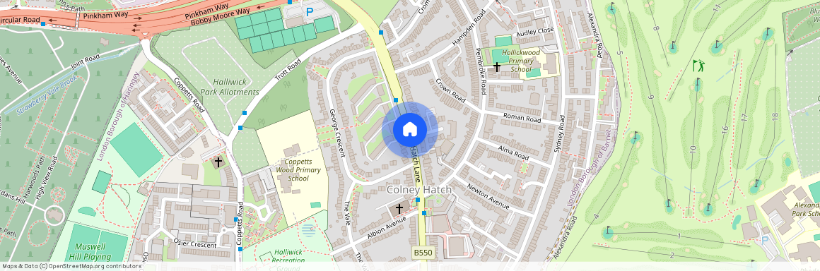 Colney Hatch Lane, London, Colney Hatch, N10