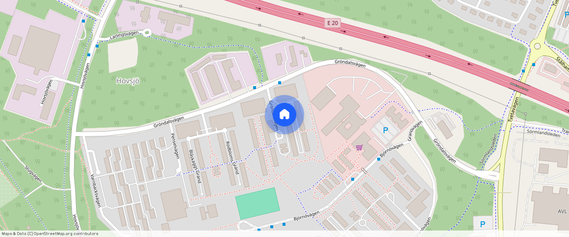 Hovsjö, Södertälje, Stockholm, Gröndalsvägen 4
