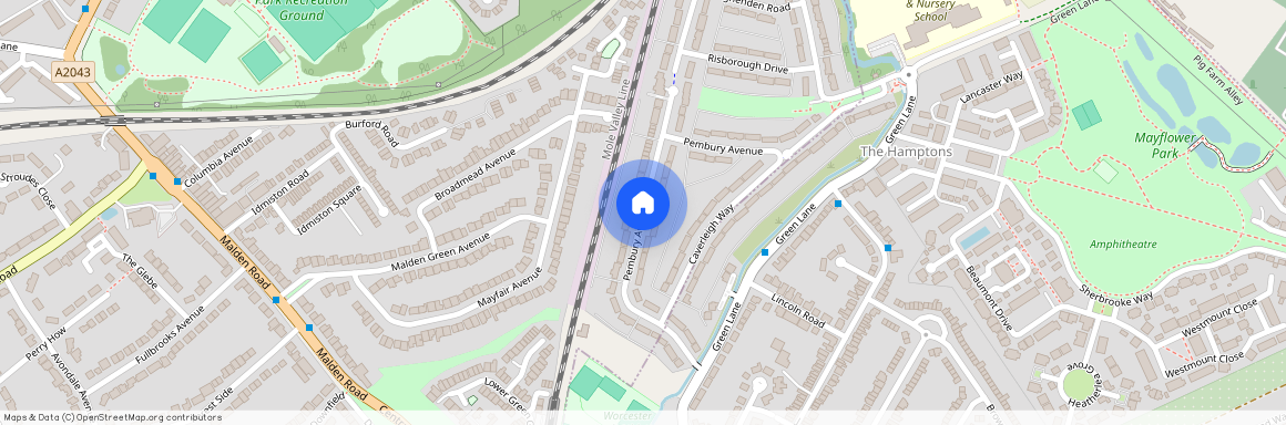 Pembury Avenue, Worcester Park, KT4