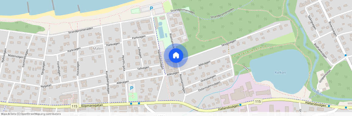 Roxmansvägen, Båstad