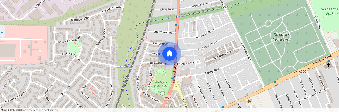 Warbreck Moor, Aintree, L9 4RR, L9 4RR, Liverpool