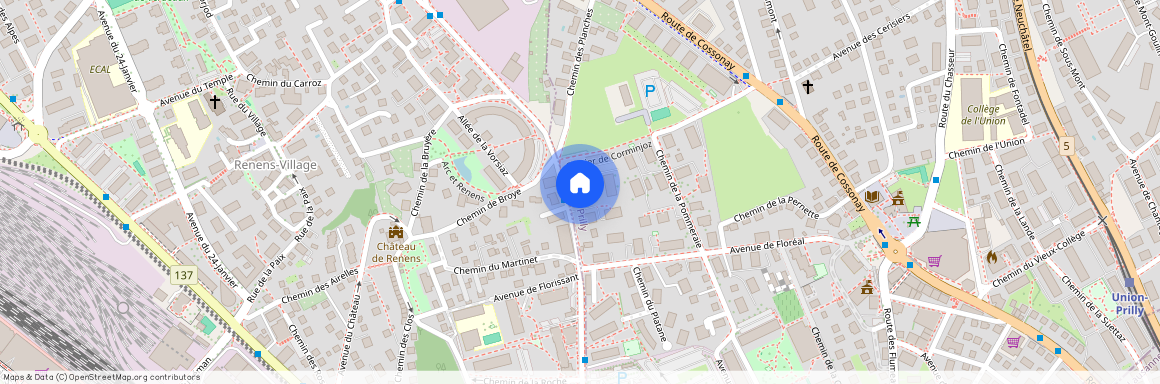 Avenue de Florissant 7, 1008 Prilly, VD