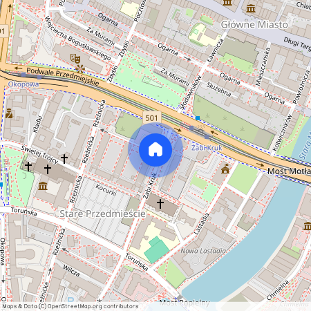 ul. Żabi Kruk, Śródmieście, Gdańsk, pomorskie