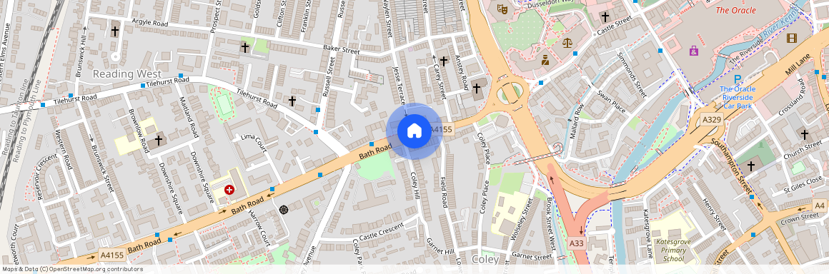 Castle Hill, Reading RG1, RG1 7SY, Reading