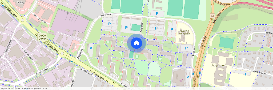 Gamla staden, Eskilstuna, Södermanland, Årbygatan 19