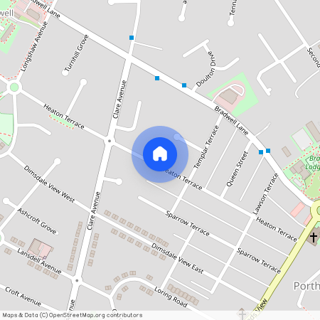 Heaton Court. Heaton Terrace, Porthill