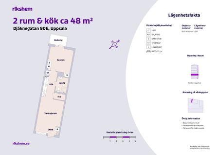 Djäknegatan 90E, 75425, Uppsala - Foto 2