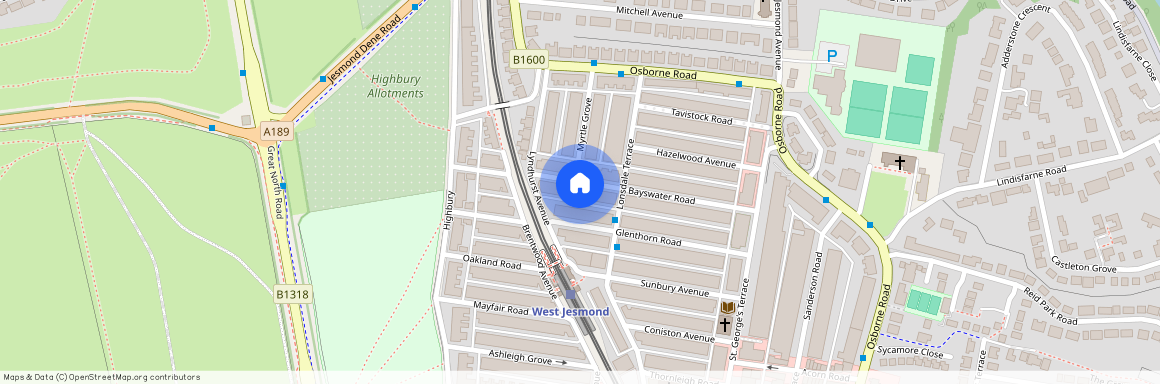 Bayswater Road, Jesmond, Newcastle upon Tyne NE2