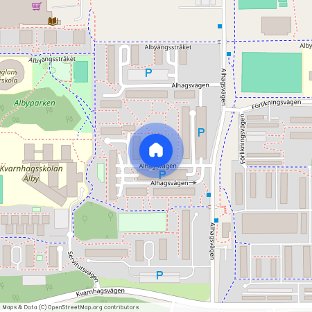 Alhagsvägen 54, Alby