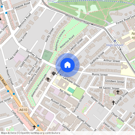 Flat E, 58 Burns Street, Nottingham, NG7 4DT