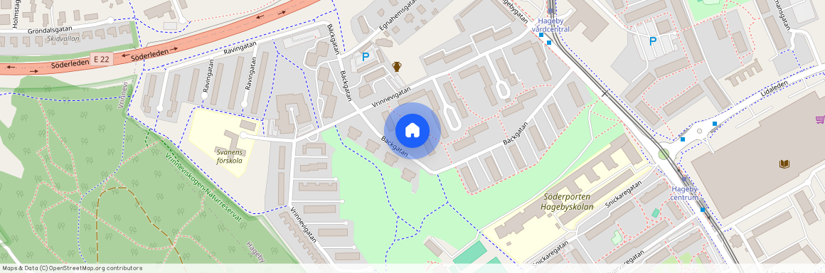 Hageby, NORRKÖPING, Norrköping, Östergötland, Bäckgatan 15