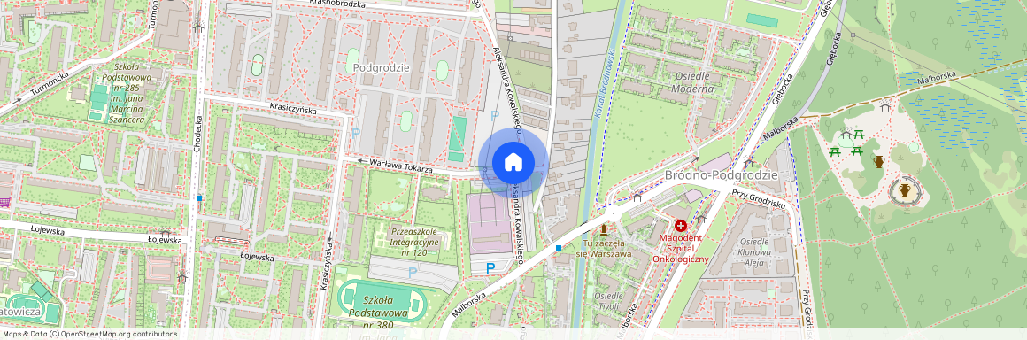 ul. Aleksandra Kowalskiego, Bródno-Podgrodzie, Targówek, Warszawa, mazowieckie