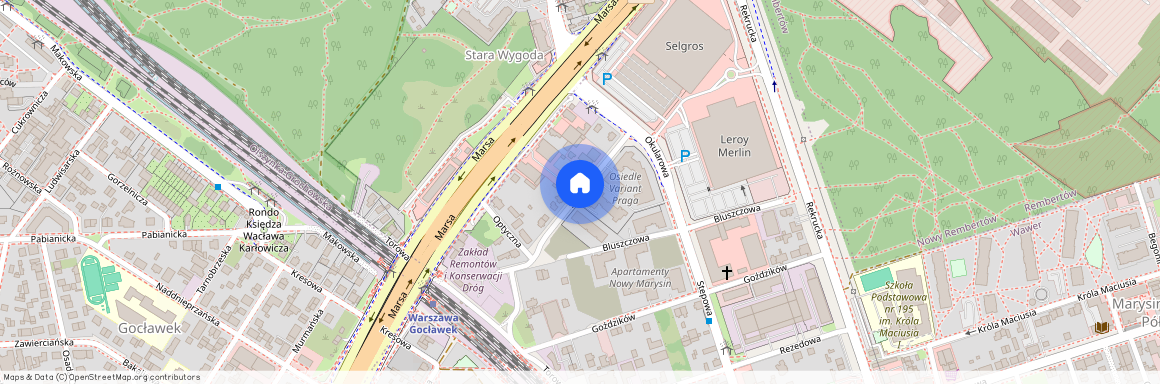 ul. Szpacza, Marysin Wawerski, Wawer, Warszawa, mazowieckie