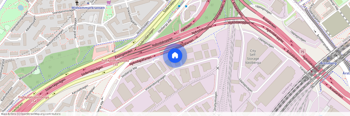 Vretensborgsvägen, Hägersten