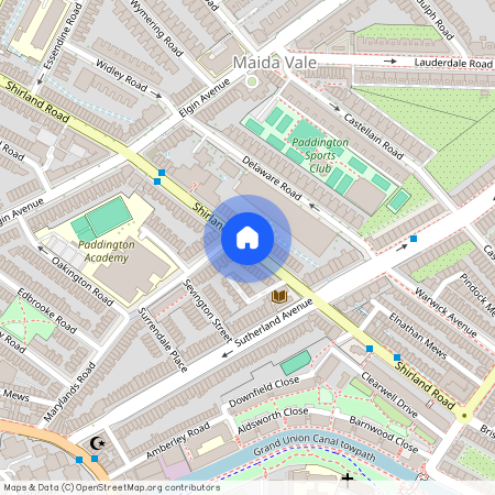 Shirland Road, Marylebone, London, W9
