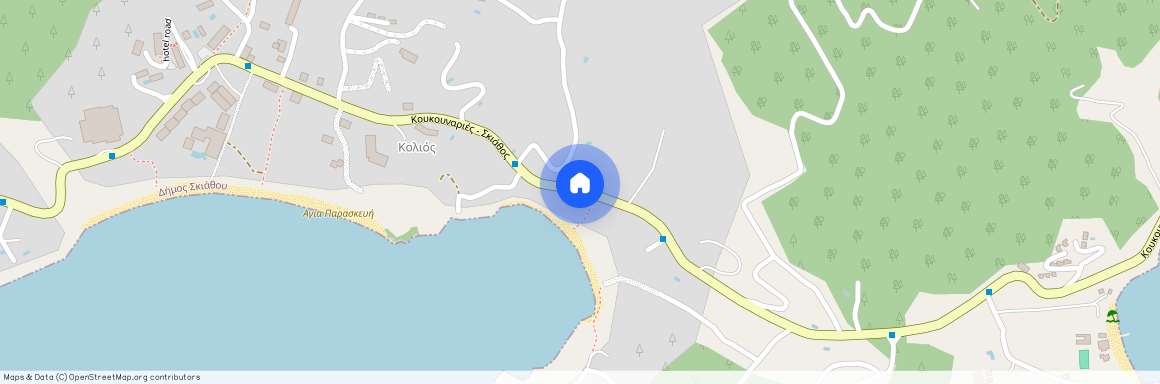Eparchiaki Odos Koukounarion-Kastrou, 370 02 Skiathos, Κολιός (Σκιάθος)