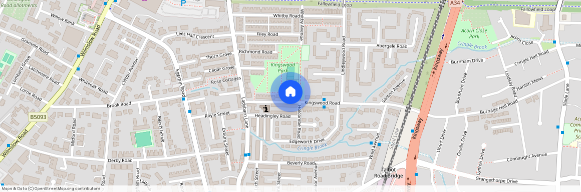 Kingswood Road, Manchester M14