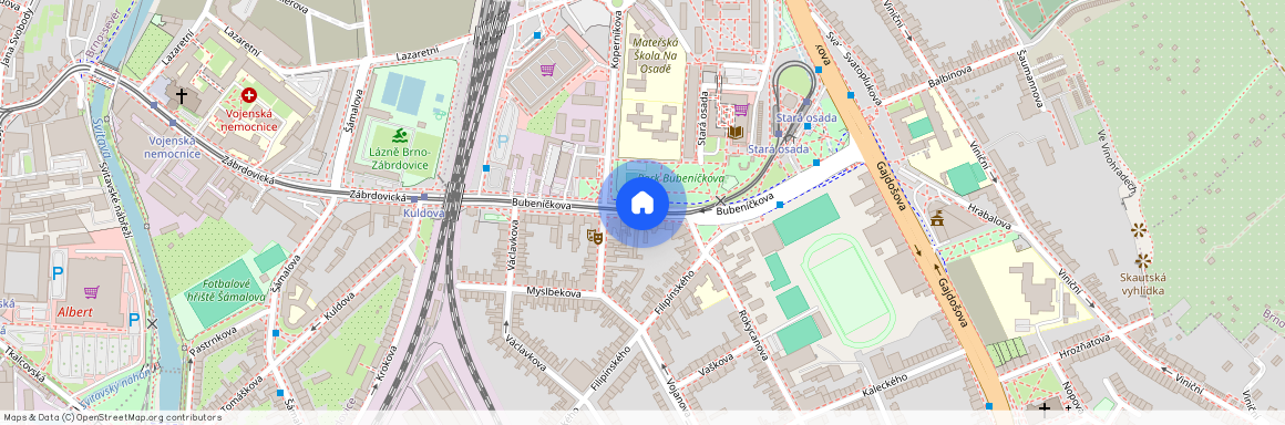 Bubeníčkova, Brno - Židenice