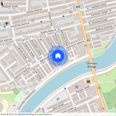 Great 5 Bedroom House, 3 Collingwood Avenue, Queens Quarter, Belfast, BT7 1QT