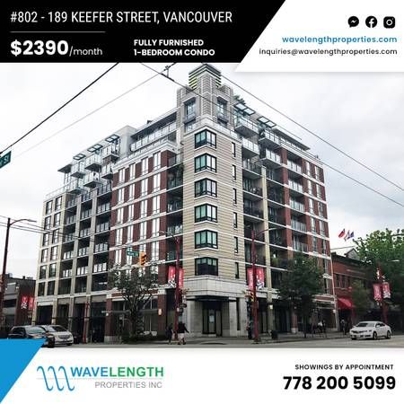 FULLY FURNISHED 1-BEDROOM CONDO FOR RENT IN DOWNTOWN VANCOUVER - Photo 4