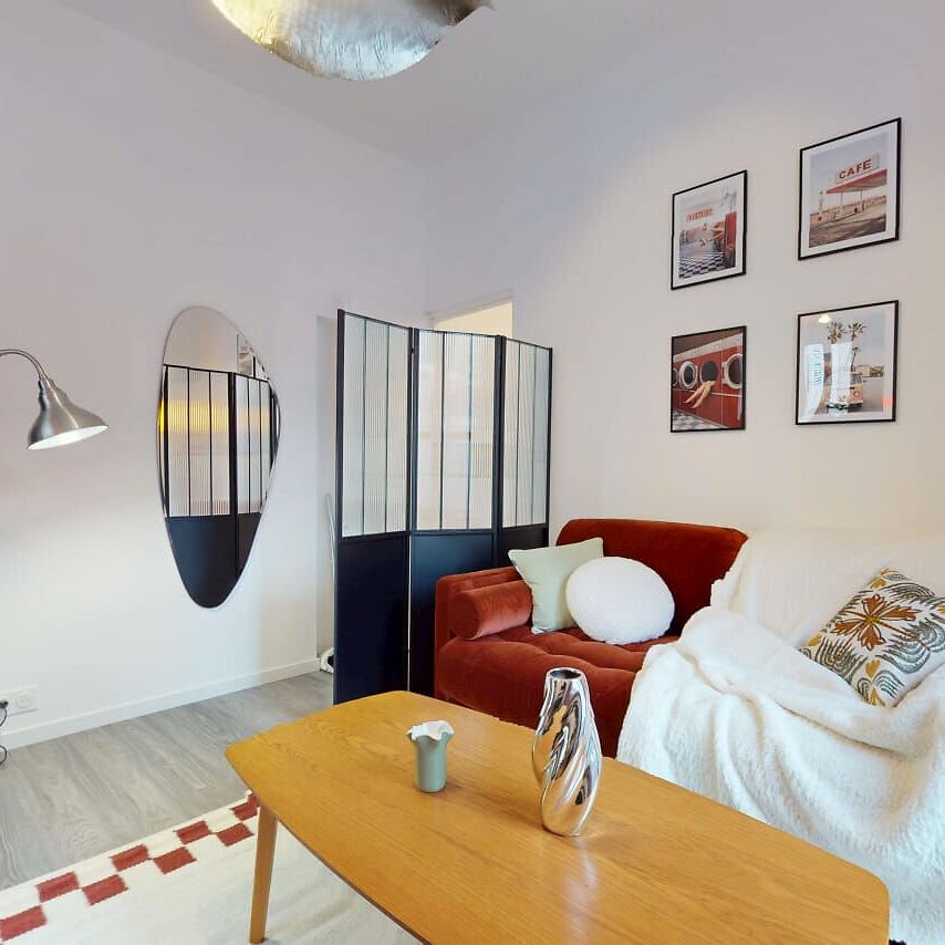 Appartement à la location - Type 1bis - Meublé - Photo 1