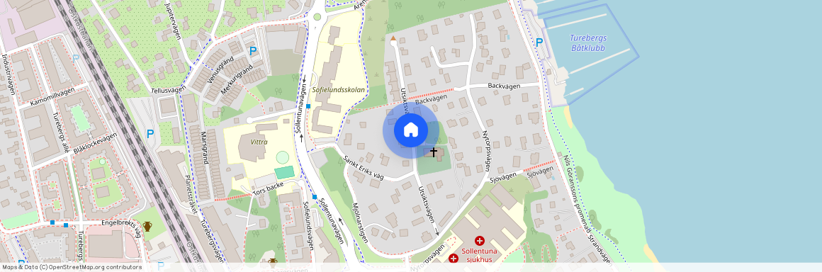 Utsiktsvägen, Sollentuna