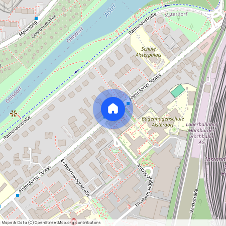 Alsterdorfer Straße, 22337 Hamburg-Nord - Hamburg Alsterdorf