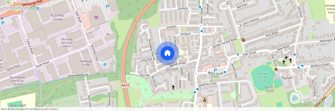 Crabbs Cottage, St Johns Walk, Old Harlow, Essex, CM17