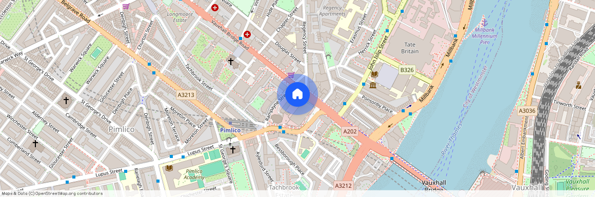 Vauxhall Bridge Road, London SW1V