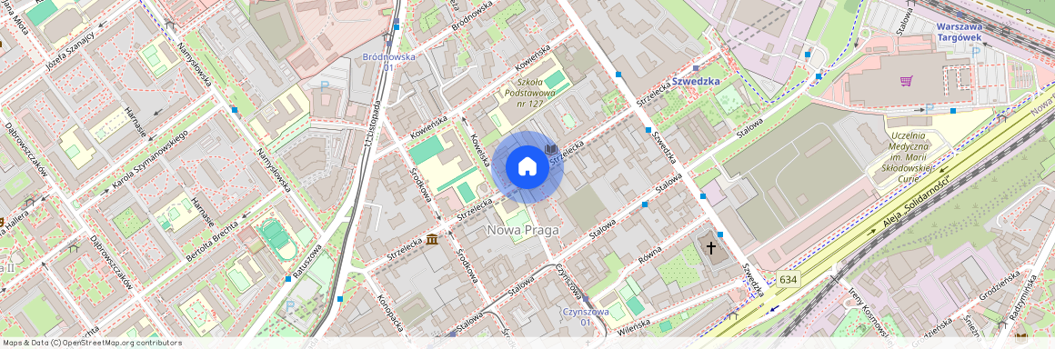 ul. Strzelecka, Nowa Praga, Praga-Północ, Warszawa, mazowieckie