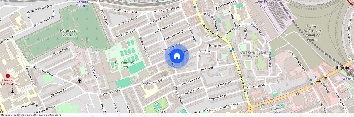 Charleville Road, W14, London