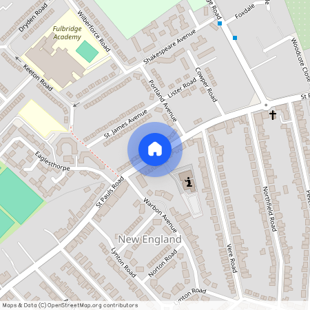 St Pauls Road, Peterborough, PE1