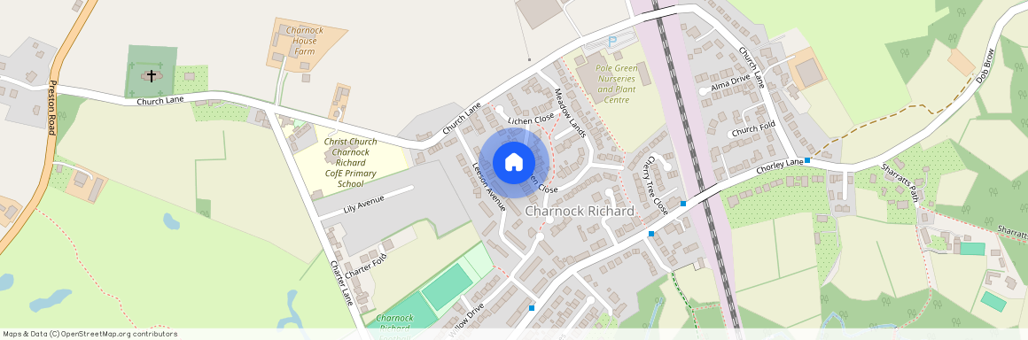 Lichen Close, Chorley