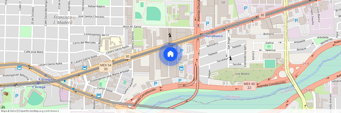 444, Calle América, Centro, Monterrey, Nuevo León, 64000, México