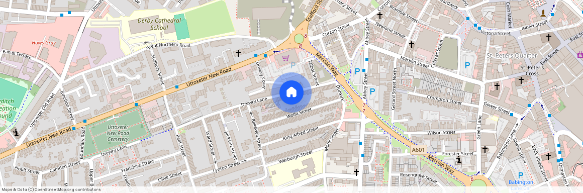 Room 5, Drewry Lane, DE22