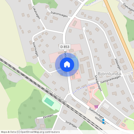 Stationsvägen, Björnlunda