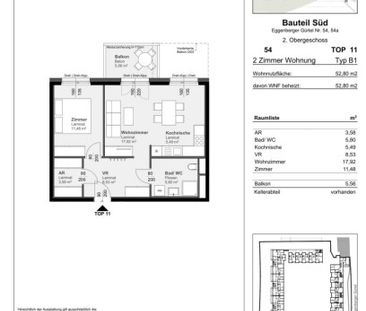 Gemütliche 2-Zimmer-Wohnung mit Balkon in 8020 Graz! - Foto 4