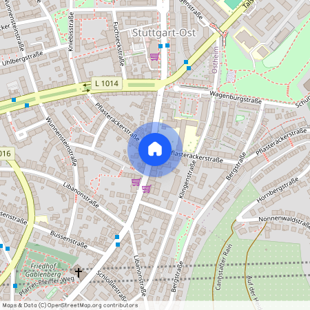 Gablenberger Hauptstraße 19, 70186 Stuttgart - Stuttgart-Ost