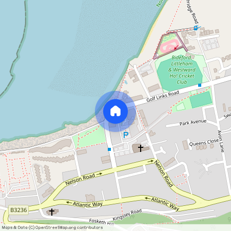 Golf Links Road, Westward Ho!, Bideford, Devon, EX39