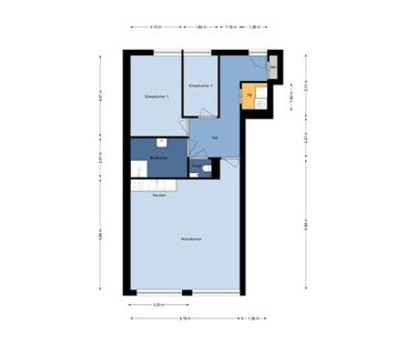 Appartement te huur: Middenbaan 74-D 2991 CT Barendrecht - Foto 5