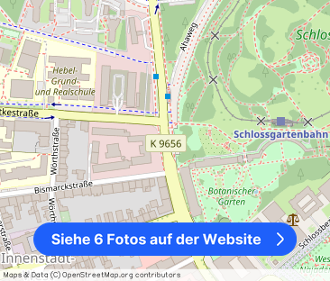 Möbliertes Singel-Appartement Innenstadt - Foto 1