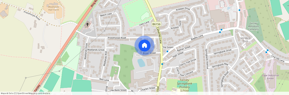 Bryan Street, Pudsey, West Yorkshire, UK, LS28 5JP, Farsley